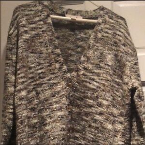 MICHAEL Kors Cardigan Sweater Shimmer